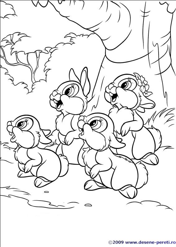 disney iepurasi desene colorat